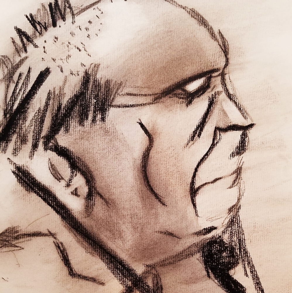 Charcoal drawings